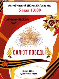 Патриотический час «Салют Победы»