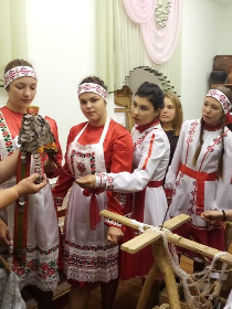 Мастер-класс «Самотканое полотно»