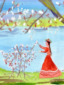 'Весна-красна, на чём пришла?'