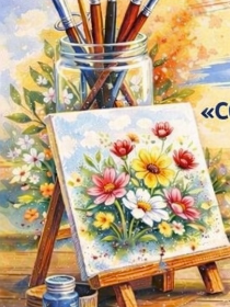 Мастер-класс по технике двойного мазка «Создание поздравительных открыток»