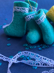 Мастер-класс «Сувенирные валенки»