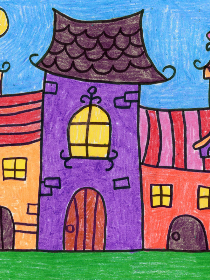 Мастер-класс «Добрые соседи. Декоративный рисунок»