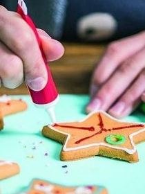 Мастер класс 'Роспись рождественского пряника'