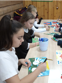 Мастер-класс «Акварельные фантазии»